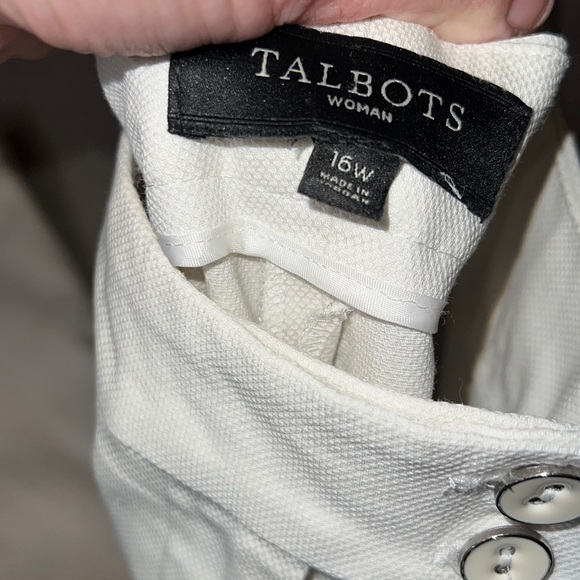 White Heritage Talbots Pants - Picture 3 of 10